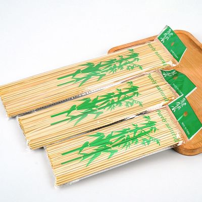 Bamboe-sticks zonder coating Bamboe-grillspitjes Hygiënisch en handig