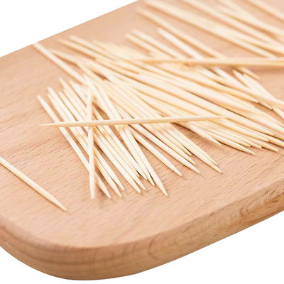 Eenmalige bamboe tandenplukken Hygiënisch en eenmalig gebruik Temperatuurbestendige