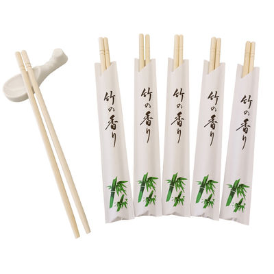 Op maat gemaakte bamboe-sushi Japanse ronde wegwerpbare bulk ronde kop wegwerpstokjes voor huishouden / restaurants / hotels