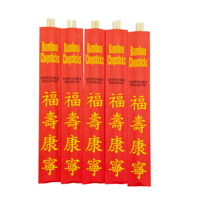 Op maat gemaakte bamboe-sushi Japanse ronde wegwerpbare bulk ronde kop wegwerpstokjes voor huishouden / restaurants / hotels