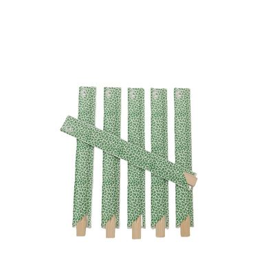 Gepersonaliseerd logo Acceptabel fijne wegwerpsticks van bamboe Tweelingsticks Economisch en praktisch