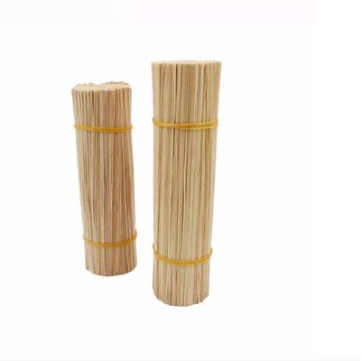 Indiase wierook verkocht Ronde bamboe stokken Top-notch materiaal voor het maken van Agarbatti 1,3 mm diameter