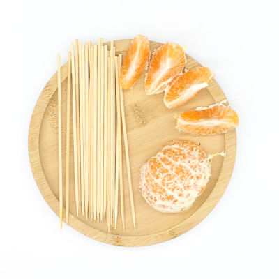 Bamboe-sticks zonder coating Bamboe-grillspitjes Hygiënisch en handig