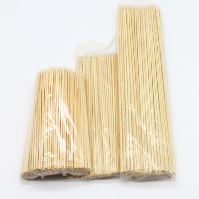 Bamboe-sticks zonder coating Bamboe-grillspitjes Hygiënisch en handig