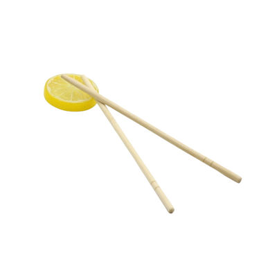 Gepersonaliseerd logo Ronde bamboe Wegwerp bamboe eetstokjes