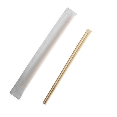 Camping Fast Food Wegwerpstokjes voor huishoudens Restaurant 100% natuurlijke kleur Op maat gemaakte papieren wrap Japanse sushi Bamboe stokjes