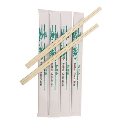 Camping Fast Food Wegwerpstokjes voor huishoudens Restaurant 100% natuurlijke kleur Op maat gemaakte papieren wrap Japanse sushi Bamboe stokjes