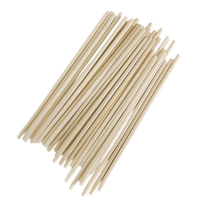 Gepersonaliseerd logo ronde bamboe wegwerpsticks perfect voor huishoudelijke / restaurant / hotel diner ervaring