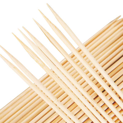 Natuurlijke ronde lange bamboe spijkers 12 cm lengte veelzijdig gebruik Hygiënisch