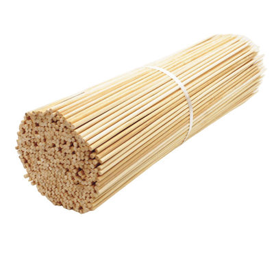 Ronde BBQ bamboe stokjes 4,0 breedte BBQ bamboe spijkers biologisch afbreekbaar