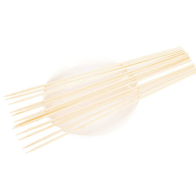 Ronde BBQ bamboe stokjes 4,0 breedte BBQ bamboe spijkers biologisch afbreekbaar