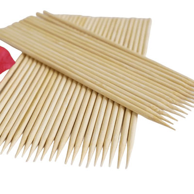 Eco-vriendelijke BBQ bamboe stokken biologisch afbreekbare bamboe barbecue stokken draagbaar