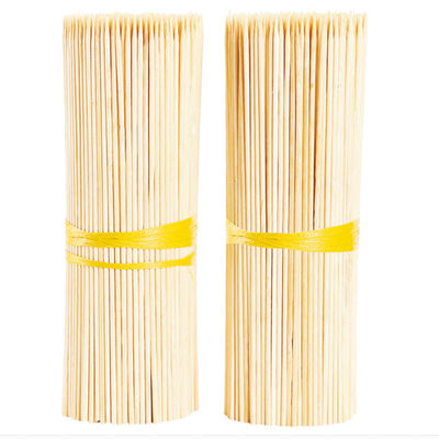 Grade BBQ Bamboe Stokken Natuurlijke kleur Outdoor Bamboe Barbecue Skewers