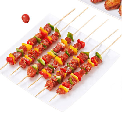 Breedte 2,5 Bamboe Grillsticks Makkelijk schoon te maken Bamboe Grillsticks