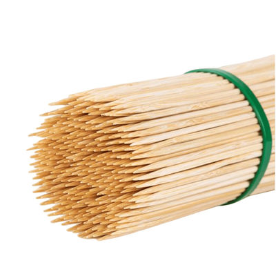 Grade BBQ Bamboe Stokken Natuurlijke kleur Outdoor Bamboe Barbecue Skewers