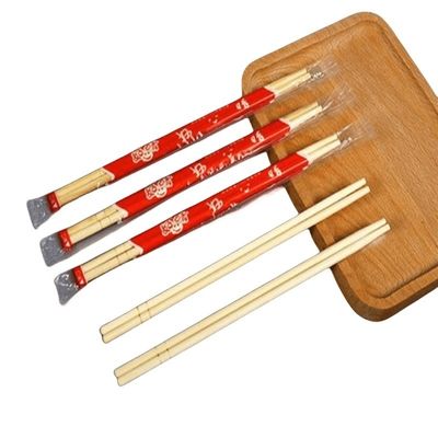 Disposable Bamboo Chopsticks for Restaurants Eco-Friendly Customizable