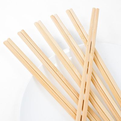 Eco-vriendelijke 24 cm lange bamboe Rikyu hapstokjes gemaakt van 100% natuurlijke Moso bamboe met A+ kwaliteit voor restaurants en thuisgebruik