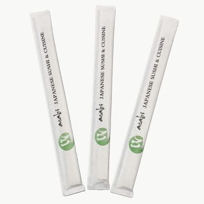 Milieuvriendelijke 21cm & 23cm Groothandel Bamboe Houten Eetstokjes Op Maat Gemaakte Wegwerp Bamboe Eetstokjes Bamboe Twin Eetstokjes