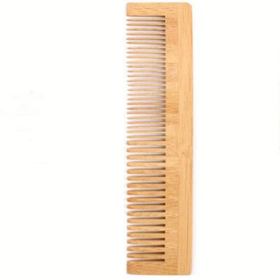 Hot Sale Promoties Custom Bamboe Haar Kam gemaakt van natuurlijke Bamboe Haar Kam voor hotel en reizen